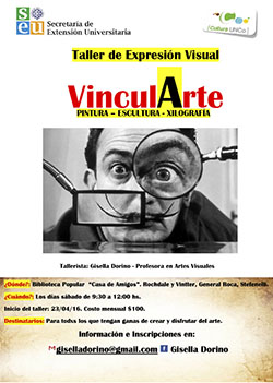 TALLER DE EXPRESIÓN VISUAL "VINCULARTE"